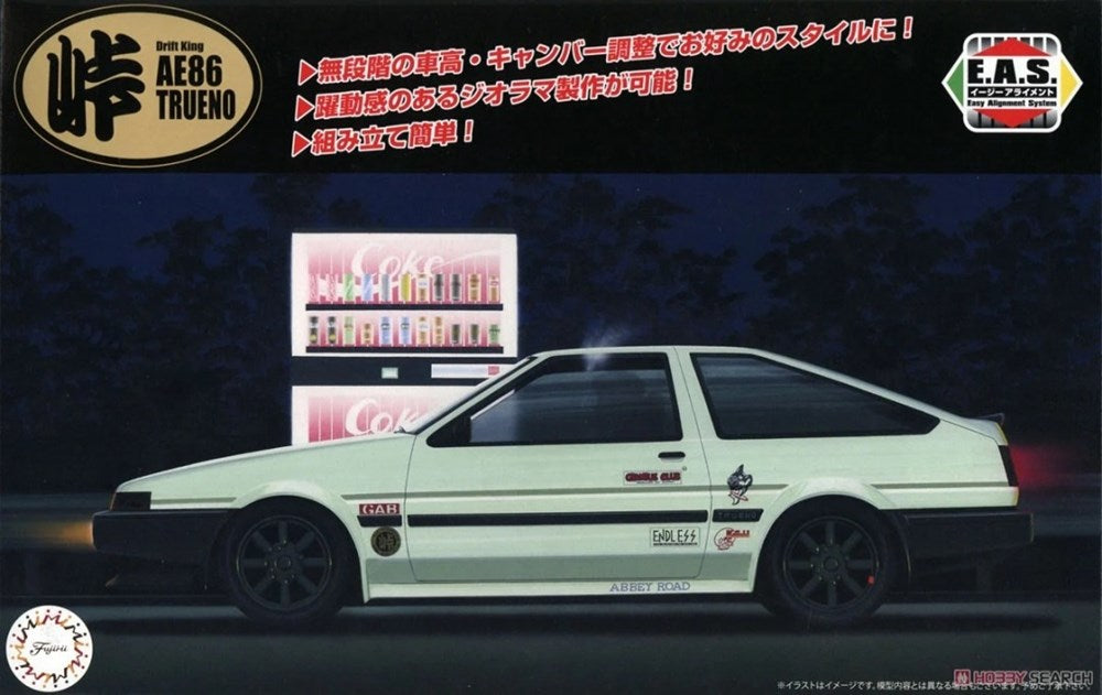 Fujimi 046778 1:24 Toyota AE86 Trueno Drift King