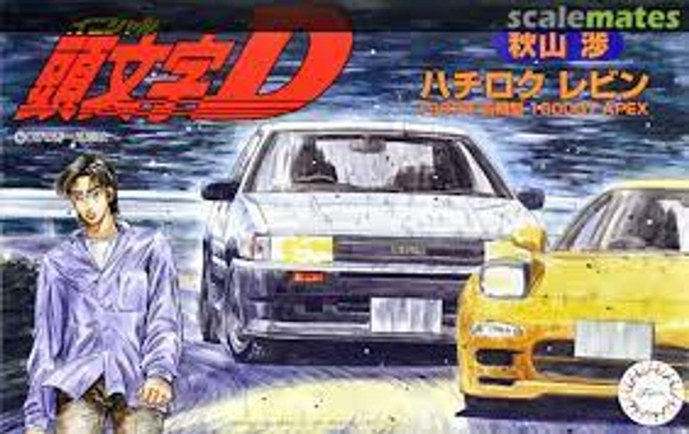 Fujimi 183619 1:24 Initial D Toyota AE86 Levin Wataru