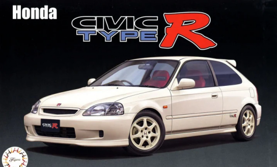 Fujimi 047089 1:24 Honda Civic Type R Late Model (EK9)