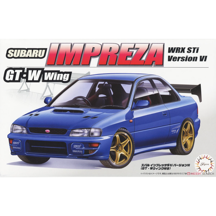 Fujimi 047997 1:24 Subaru Impreza Sti Version VI (w/GT W Wing)