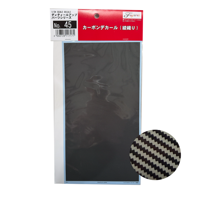 Fujimi 117171 1:24 Carbon Decal Twill Weave