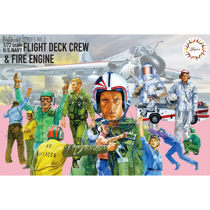 Fujimi 723457 1:72 USN FlightDeckCrew w/MD-3
