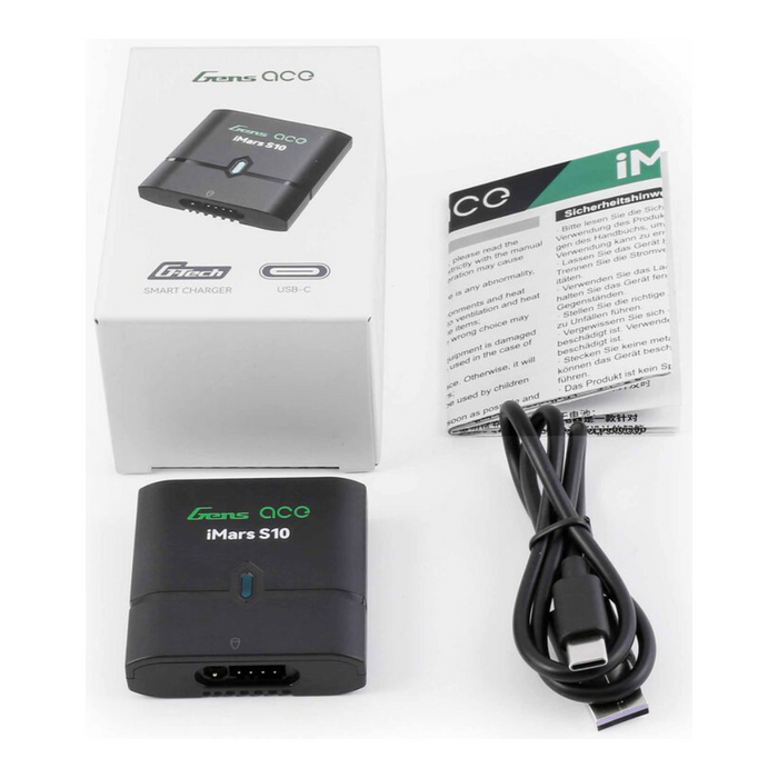 Gens Ace IMars S10 10W 2-3S USB Lipo Charger