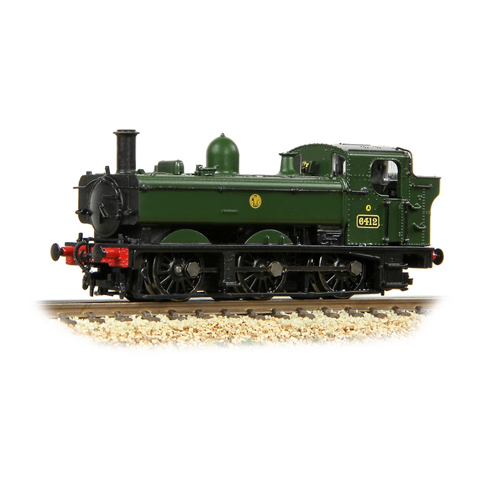 Graham Farish [N] 371-990 GWR 64XX Pannier Tank 6412 in GWR Green (Shirtbutton) [Preserved]