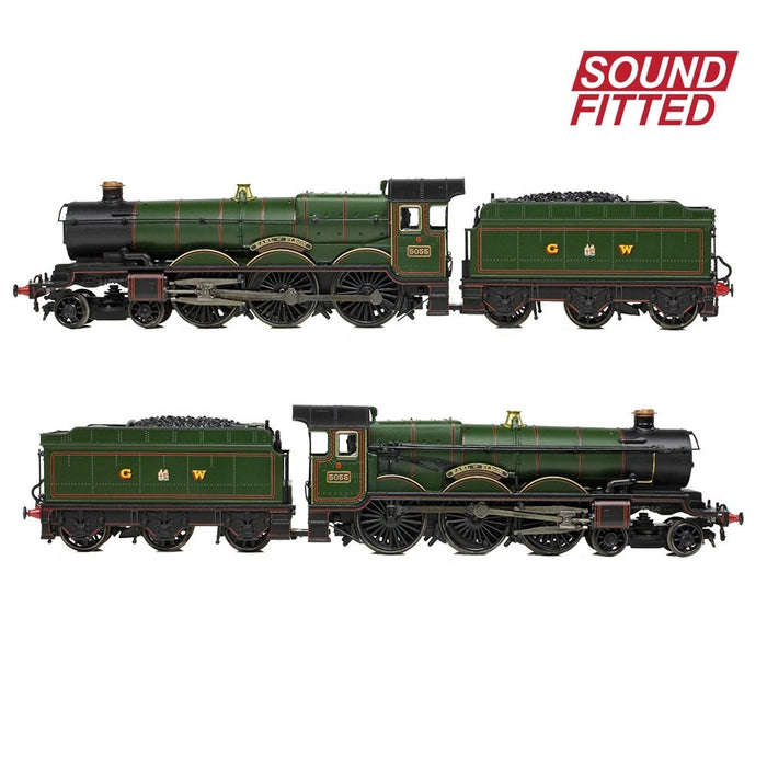 Graham Farish 372-034SF [N] 1:148 GWR 4073 'Castle' 5055 'Earl of Eldon' (Sound Fitted)