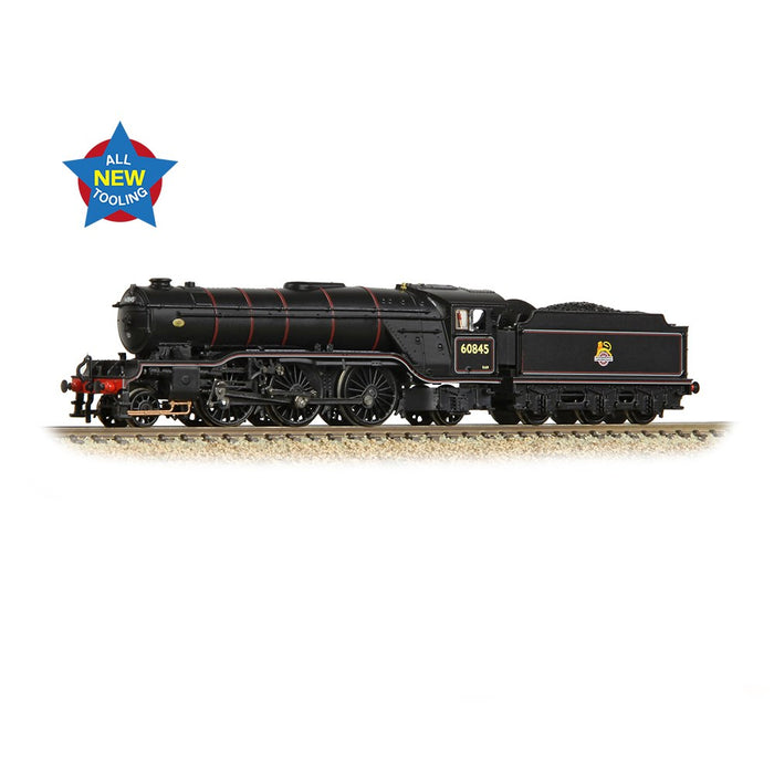 Graham Farish 372-612 [N] 1:148 LNER V2 60845 BR Lined Black (Early Emblem)