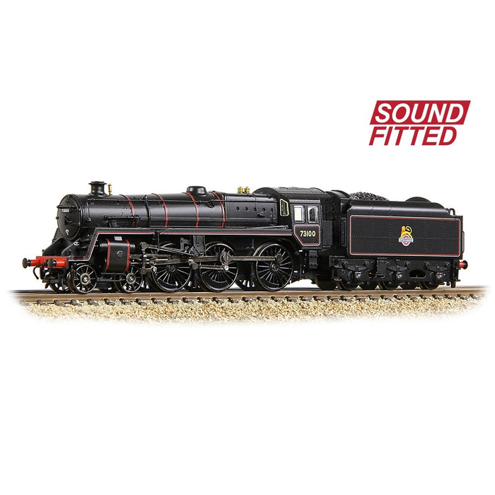 Graham Farish [N] 372-727BSF BR Standard 5MT with BR1B Tender 73100 in BR Lined Black (Early Emblem)