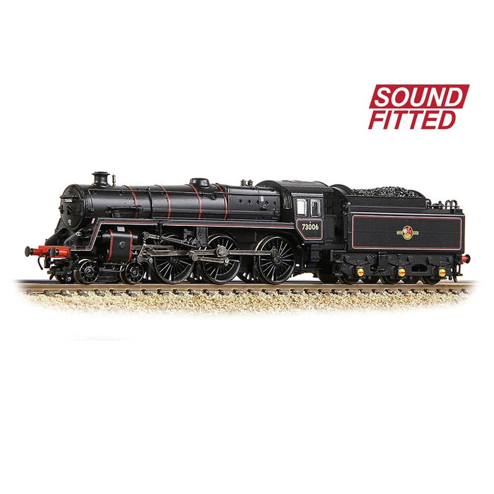 Graham Farish [N] 372-729ASF BR Standard 5MT with BR1 Tender 73006 in BR Lined Black (Late Crest)