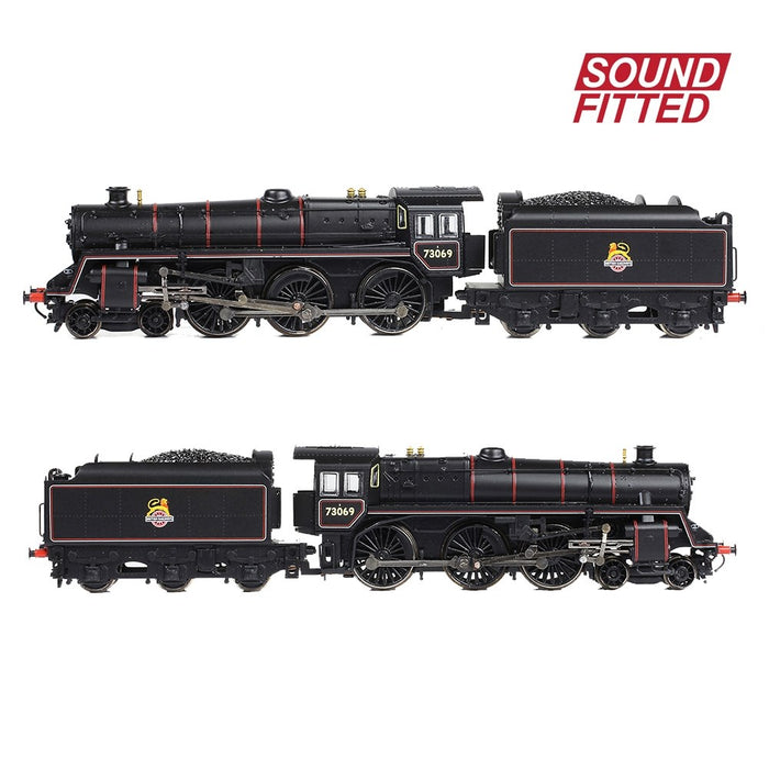 Graham Farish [N] 372-730ASF BR Standard 5MT with BR1C Tender 73069 in BR Lined Black (Early Emblem)