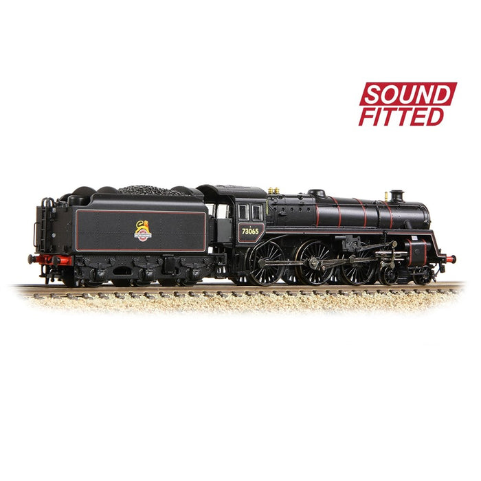 Graham Farish [N] 372-730SF BR Standard 5MT with BR1C Tender 73065 in BR Lined Black (Early Emblem)