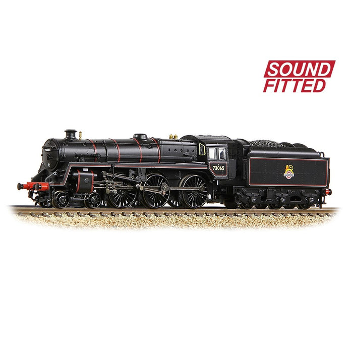 Graham Farish [N] 372-730SF BR Standard 5MT with BR1C Tender 73065 in BR Lined Black (Early Emblem)