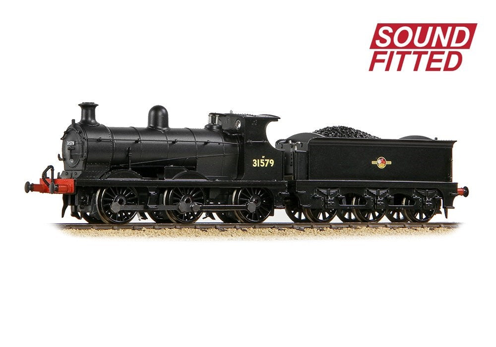 Graham Farish 372-778SF [N] 1:148 SE&CR C Class 31579 BR Black (Late Crest) (Sound Fitted)