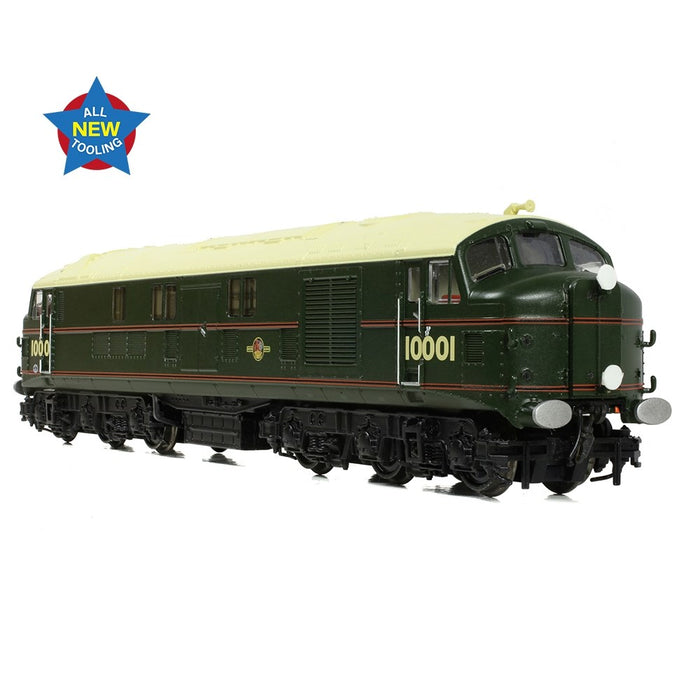 Graham Farish [N] 372-917 LMS 10001 in BR Lined Green (Late Crest)