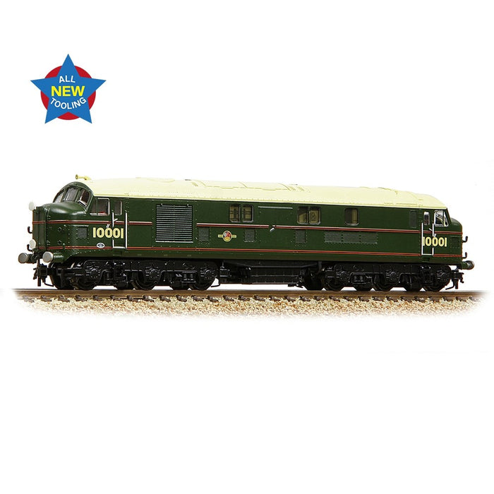 Graham Farish [N] 372-917 LMS 10001 in BR Lined Green (Late Crest)