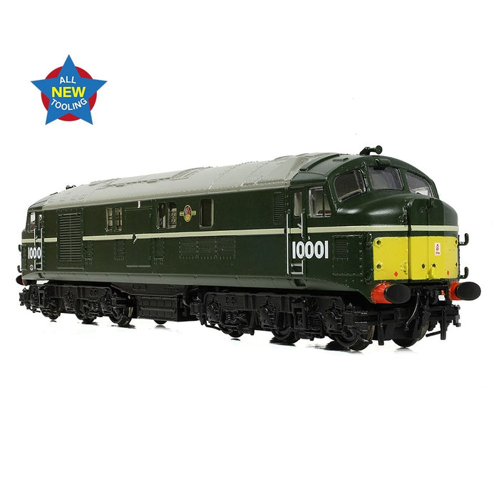 Graham Farish [N] 372-918 LMS 10001 in BR Green (Small Yellow Panels)