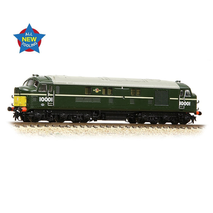 Graham Farish [N] 372-918 LMS 10001 in BR Green (Small Yellow Panels)