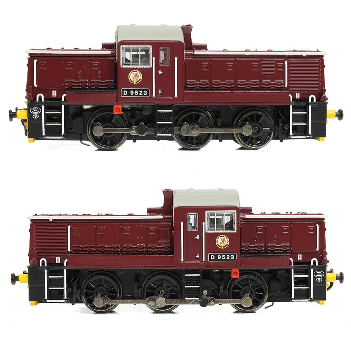 Graham Farish (N) 372-955 Class 14 D9523 in BR Maroon with Wasp Stripes