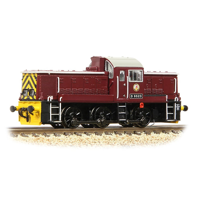 Graham Farish (N) 372-955 Class 14 D9523 in BR Maroon with Wasp Stripes