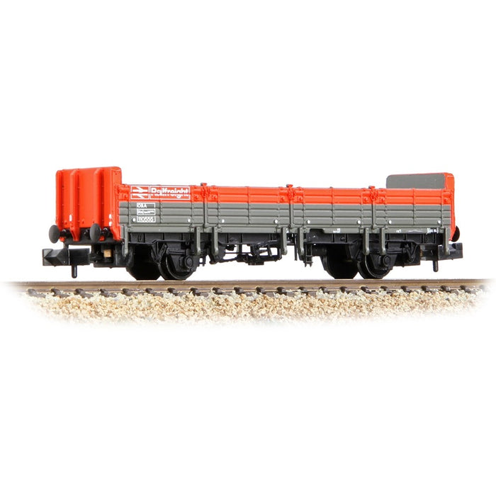 Graham Farish 373-626F [N] 1:148 BR OBA Open Wagon with Low Ends in BR Railfreight Red & Grey