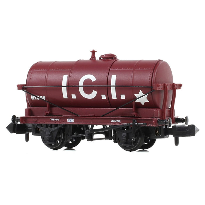 Graham Farish [N] 373-682A 14T Tank Wagon 'ICI' in Maroon