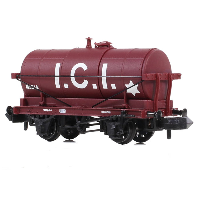 Graham Farish [N] 373-682B 14T Tank Wagon 'ICI' in Maroon