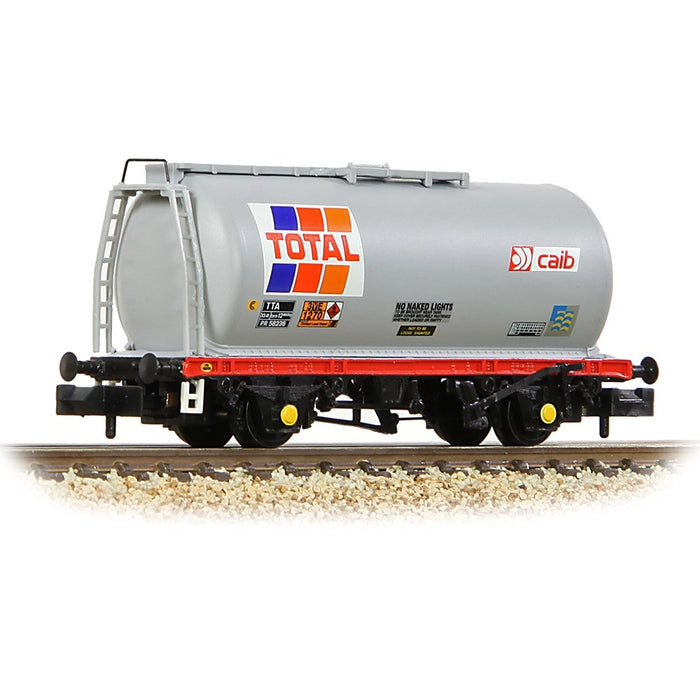 Graham Farish 373-788A [N] 1:148 BR 45T TTA Tank Wagon 58236 'Total' in Grey