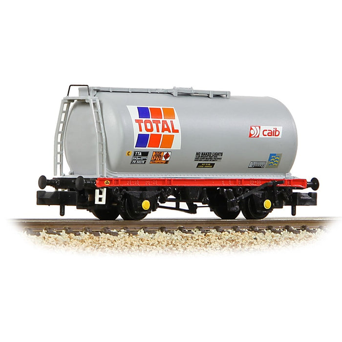 Graham Farish 373-788 [N] 1:148 BR 45T TTA Tank Wagon 58278 'Total' in Grey