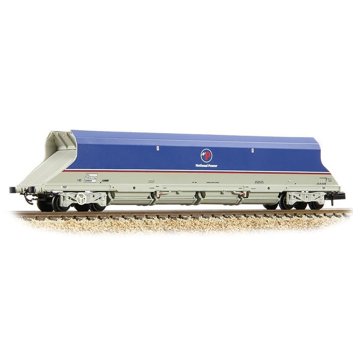 Graham Farish [N] 373-811B HKA Bogie Hopper 'National Power' in Blue