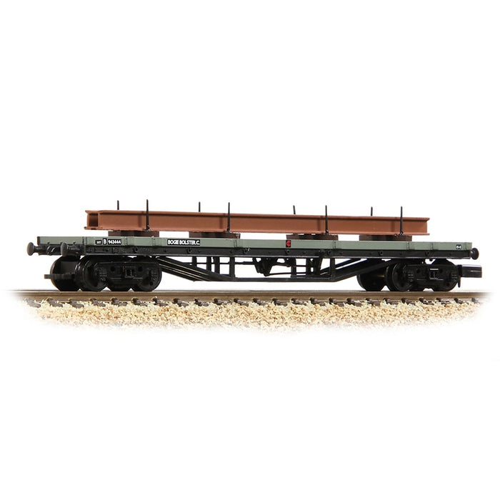 Graham Farish [N] 373-926E 30T 'Bogie Bolster C' Bogie Bolster in BR Grey [WL]