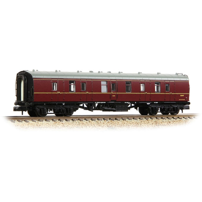 Graham Farish [N] 374-036D BR Mk1 BG Brake Gangwayed in BR Maroon
