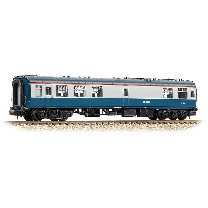 Graham Farish 374-110C [N] 1:148 BR Mk1 RMB Restaurant Miniature Buffet in BR Blue & Grey