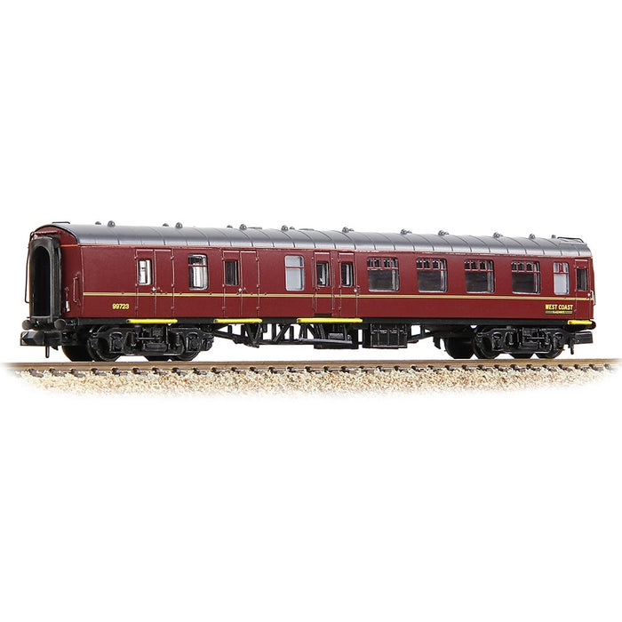 Graham Farish [N] 374-199 BR Mk1 BSK Brake Second Corridor in WCRC Maroon