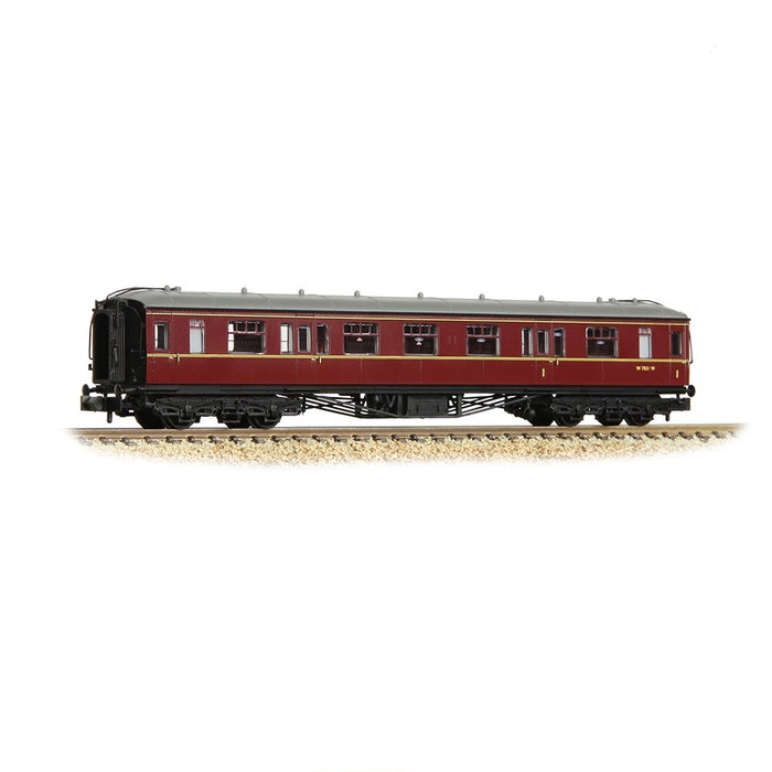 Graham Farish [N] 374-562A GWR Hawksworth Composite Corridor BR Maroon