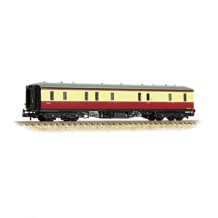 Graham Farish [N] 374-585A GWR Hawksworth Full Brake BR Crimson & Cream