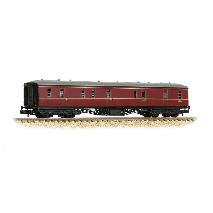 Graham Farish [N] 374-586A GWR Hawksworth Full Brake BR Maroon