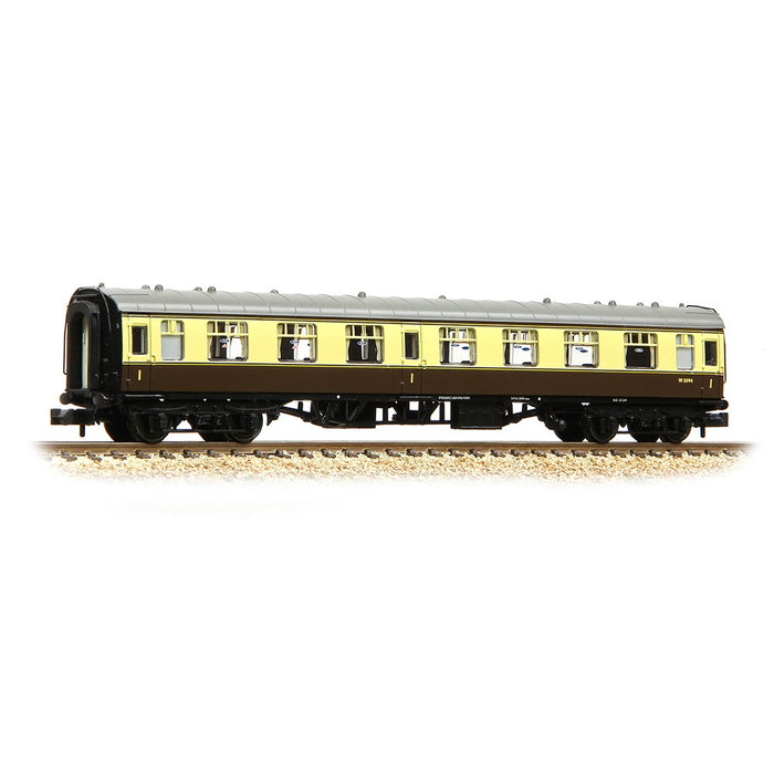 Graham Farish [N] 374-818A BR Mk1 FO First Open in BR (WR) Chocolate & Cream