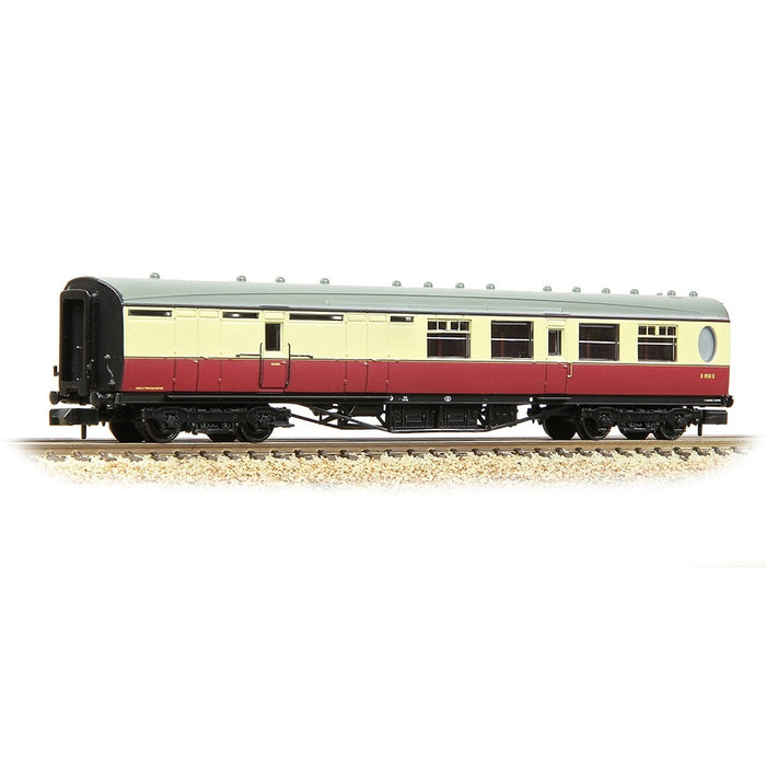 Graham Farish [N] 376-276B LNER Thompson Brake Third Corridor in BR Crimson & Cream