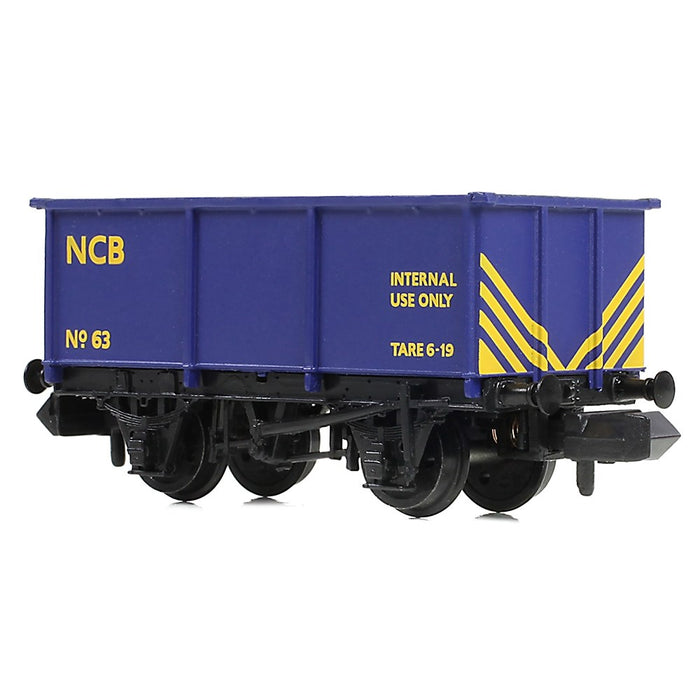 Graham Farish [N] 377-282 BR 27T Steel Tippler Wagon 'NCB' in Blue