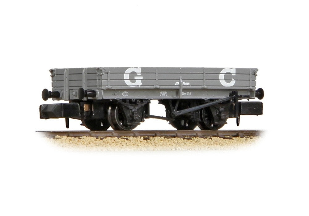 Graham Farish 377-511 [N] 1:148 3 Plank Wagon GCR Grey
