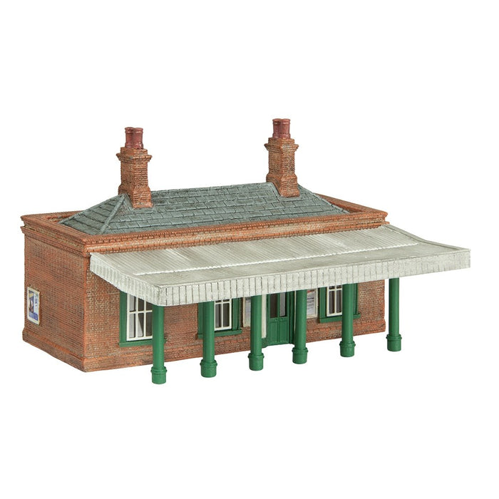 Graham Farish [N] 42-0045G Scenecraft Suburban Station with Green trim