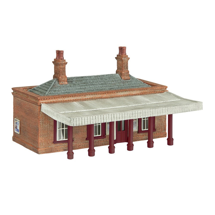 Graham Farish [N] 42-0045R Scenecraft Suburban Station with Red trim