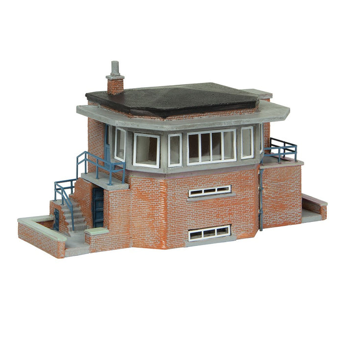 Graham Farish [N] 42-010B Scenecraft ARP Signal Box in Blue