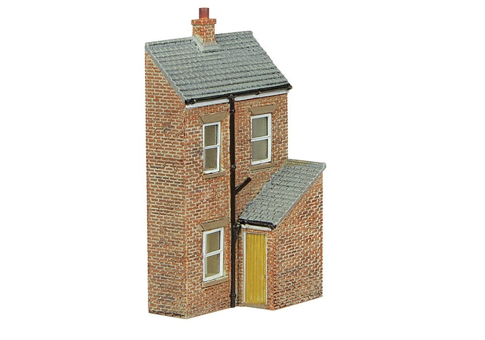 Scenecraft 42-0216Y [N] 1:148 Low Relief Rear Of Terrace - Left