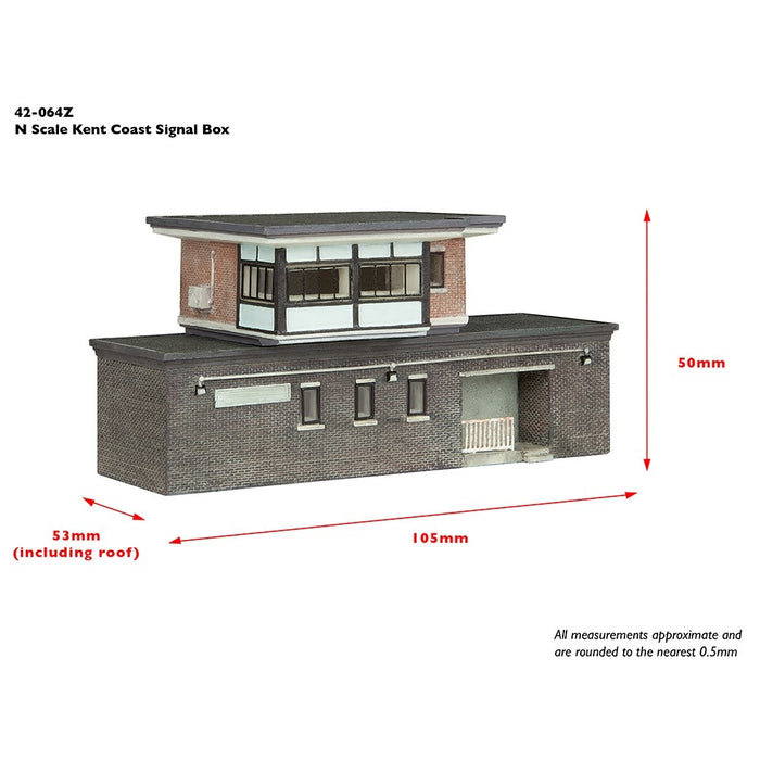 Graham Farish [N] 42-064Z Scenecraft Kent Coast Signal Box