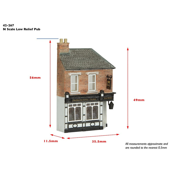 Graham Farish [N] 42-267 Scenecraft Low Relief Corner Pub