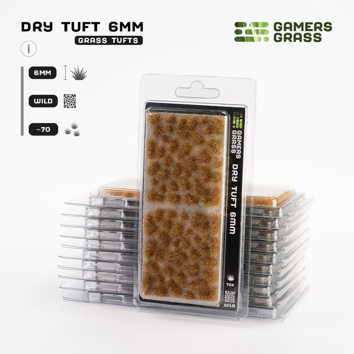 Gamers Grass 6mm Dry Tufts - Wild