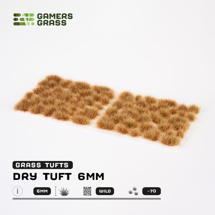 Gamers Grass 6mm Dry Tufts - Wild