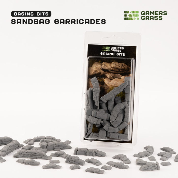 Gamers Grass Basing Bits - Sandbag Barricades