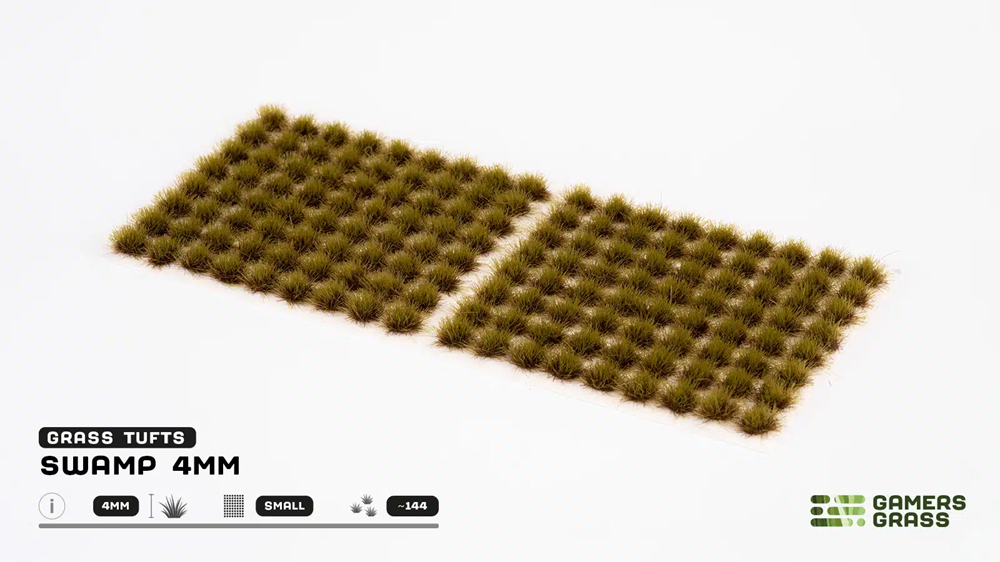 Gamers Grass 4mm Swamp Tufts - Small