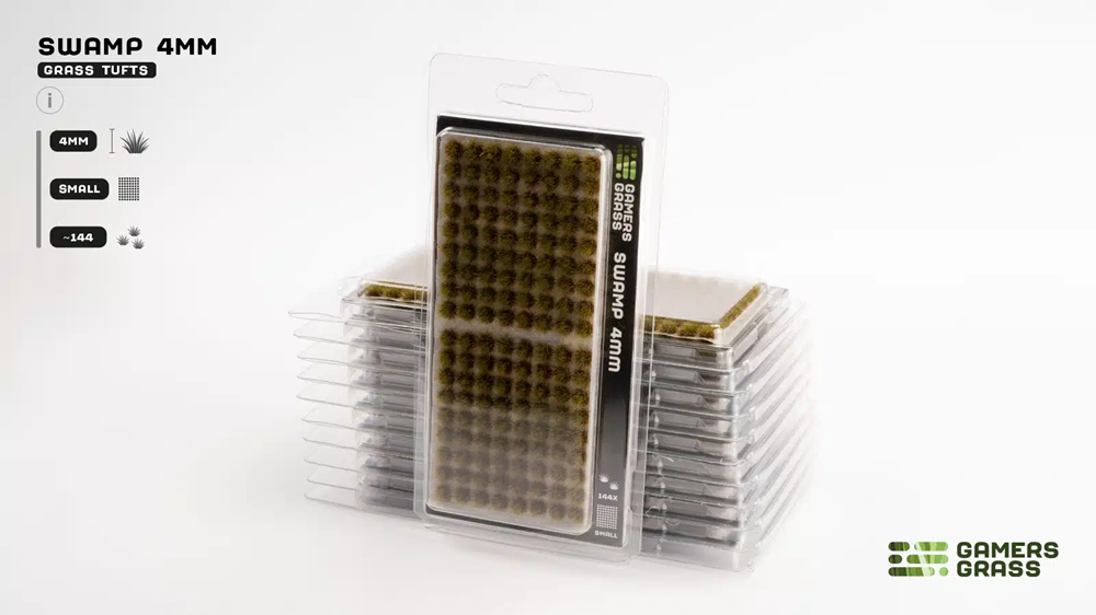 Gamers Grass 4mm Swamp Tufts - Small